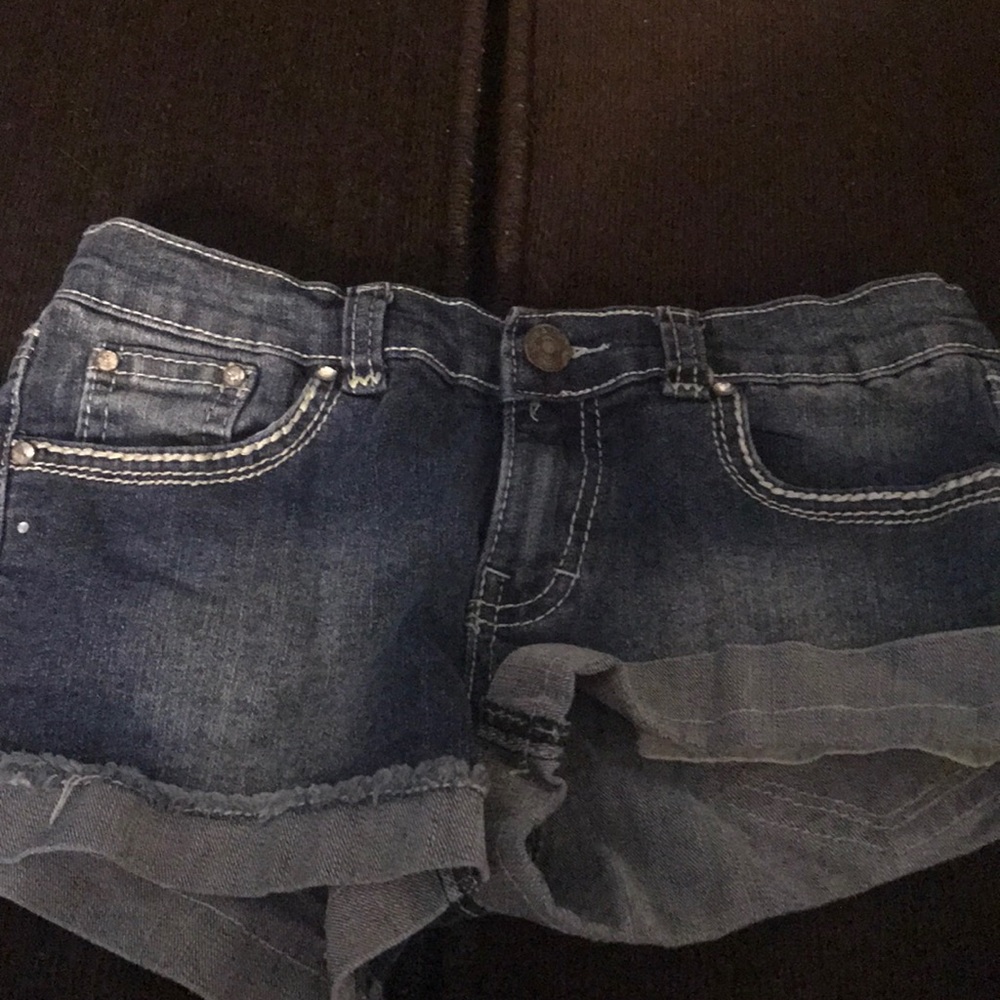 Blingy Jean shorts